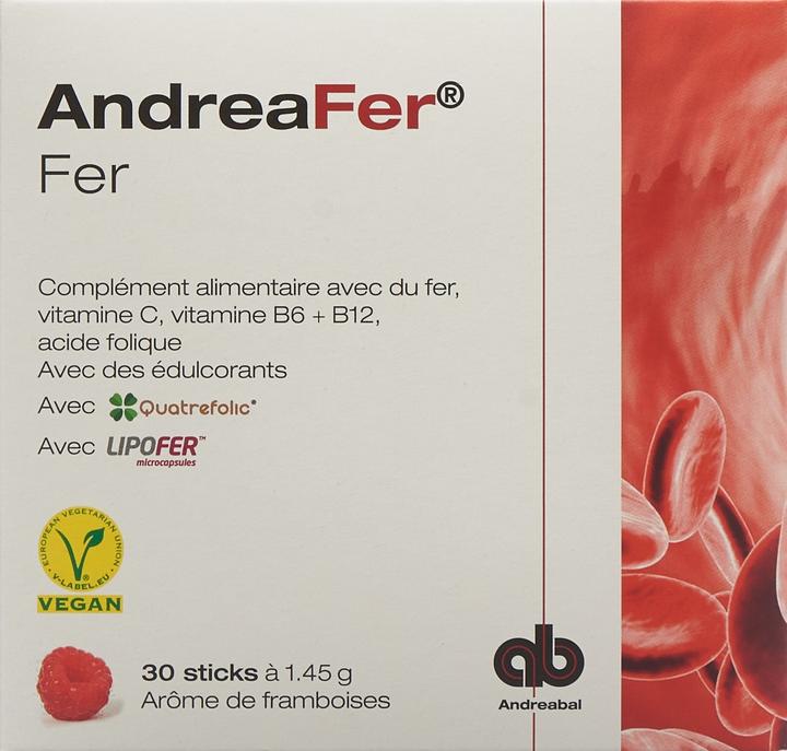 Produktbild Andreafer Eisen Sticks (30 Stück, Stift, 87 g)