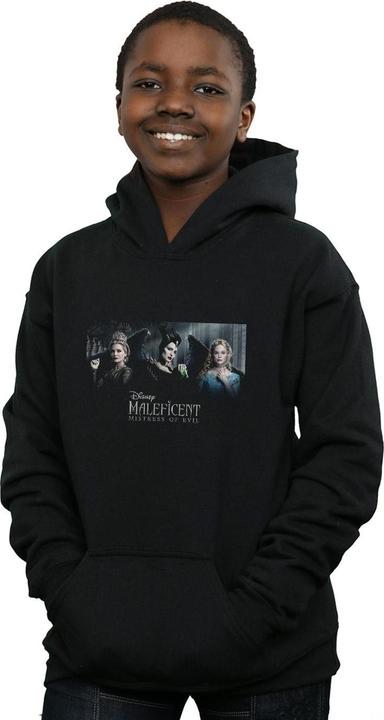 Produktbild Disney Maleficent Mistress Of Evil Character Poster Kapuzenpullover Jungen (140, 146)