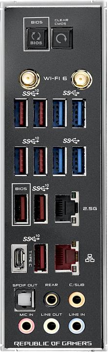 Actual product image ASUS Rog Crosshair VIII Hero WI-FI (AM4, AMD X570, ATX)
