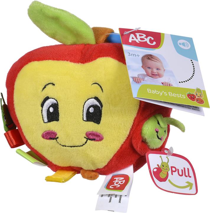 Image du produit ABC Activités Pomme avec chenille Peluche