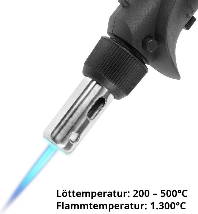 Immagine prodotto Stahlwerk Set di saldatura a gas GLK-500 ST Temperatura di saldatura 200 - 500 °C