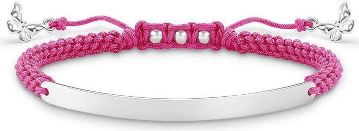 Immagine prodotto Thomas Sabo Bracciale farfalla (21 cm, Materiale sintetico, Argento)