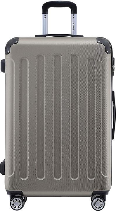 Immagine prodotto Beibye Valigetta da viaggio 3 pezzi, Champagne (110 l, M (50 - 90l), L (90 - 115l), XL (da 115l))