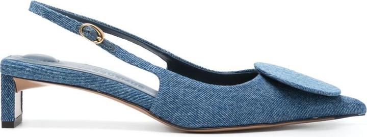 Actual product image Jacquemus With Heel Blue (36)