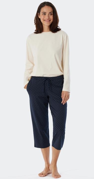 Produktbild Schiesser Mix & Relax Organic Cotton Schlafanzug Hose 3/4 lang (46)