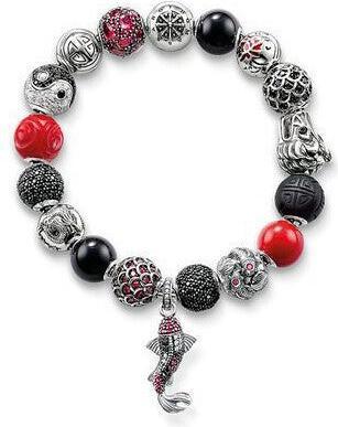 Produktbild Hermex Bettelarmband versilbert - 22cm (22 cm, Metalllegierung)