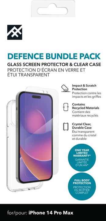Image du produit Zagg Ifrogz Cases Defence Glass Ip (Apple iPhone 14 Pro Max)