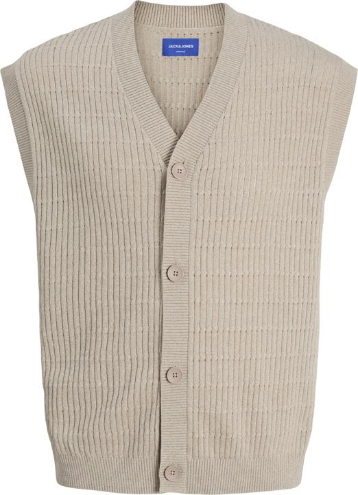 Jack & Jones Jorsummer Knit Cardigan Vest Styd Ss25