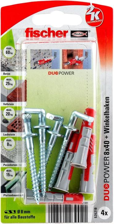 Actual product image Fischer Dowel set DUOPOWER 40 mm 535219 (1 pcs.)