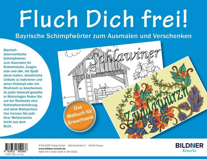 Produktbild Das Malbuch für Erwachsene: Fluch Dich frei