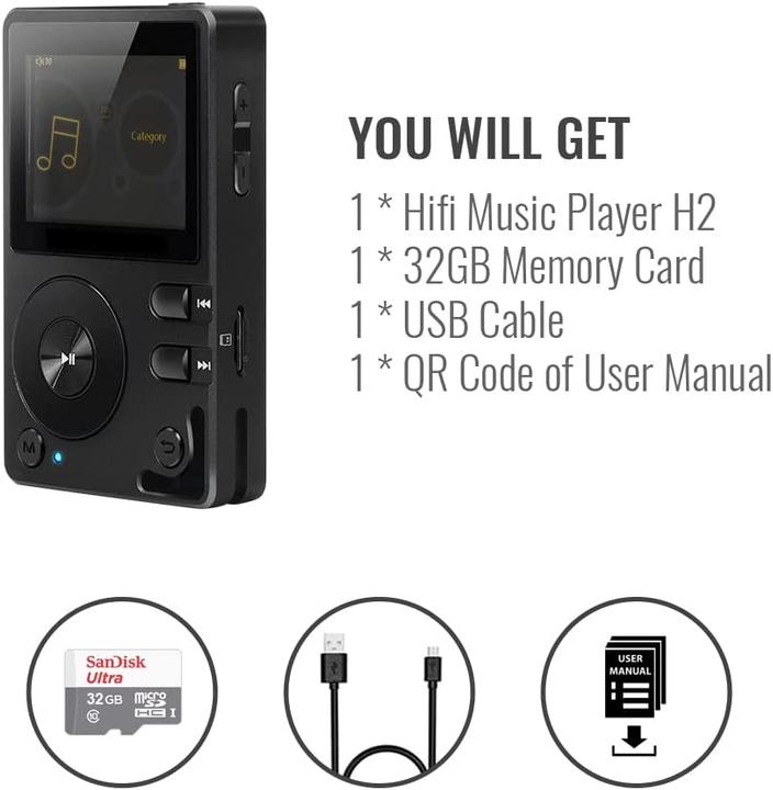 Actual product image Walkercam HiFi H2 (32 GB)