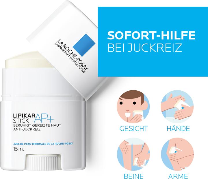 Image du produit La Roche Posay Lipikar Stick AP+ (Crème pour le corps, 15 ml)