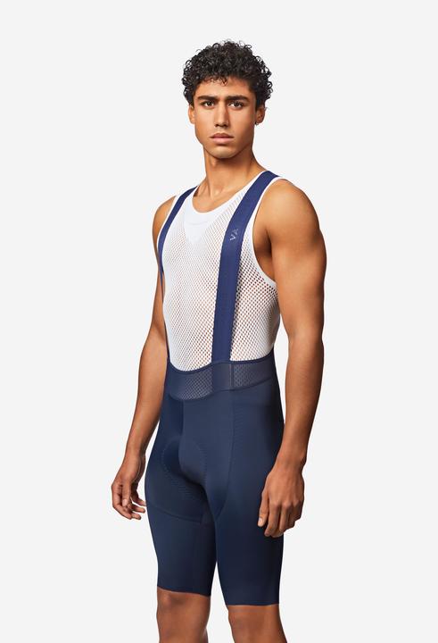 Produktbild Van rysel Rennrad Radhose mit Trägern Sommer kurz Herren RCR 4 blau (XXL)