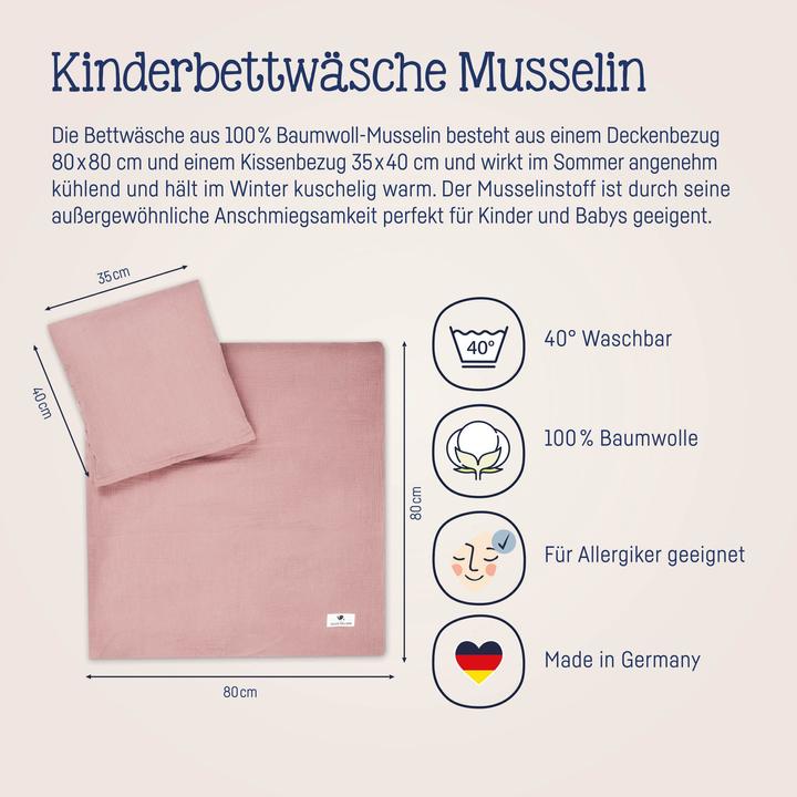 Actual product image Julius Zöllner Bedding muslin