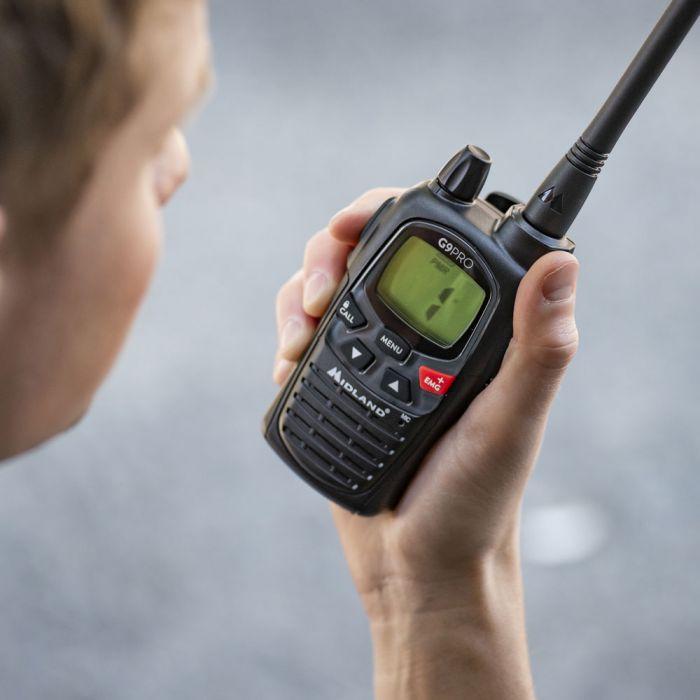 Immagine prodotto Midland G9 Pro 4 confezioni, PMR446 (12 km)