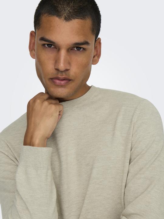 Immagine prodotto Only & Sons Maglia pullover con scollo rotondo dalla vestibilità regolare (M)