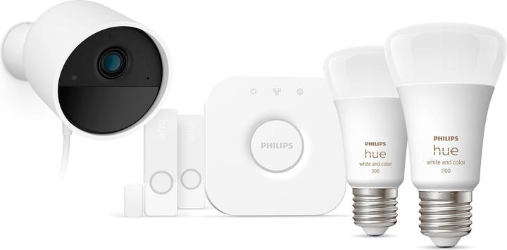 Produktbild Philips Hue Secure Kamera Bundle (1100 lm, E27)
