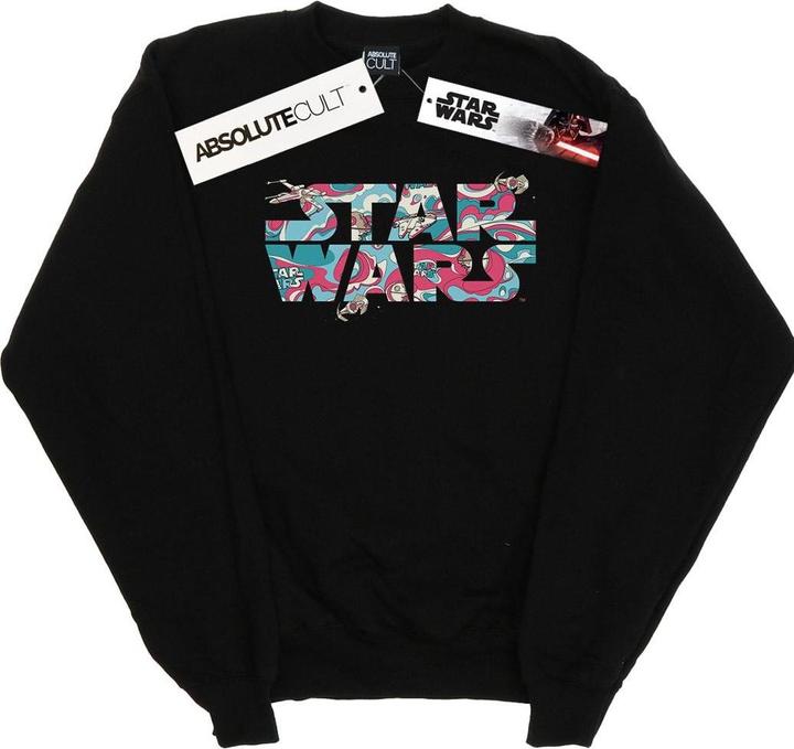 Immagine prodotto Star Wars Wavy Ship Logo Felpa Uomo (XL)