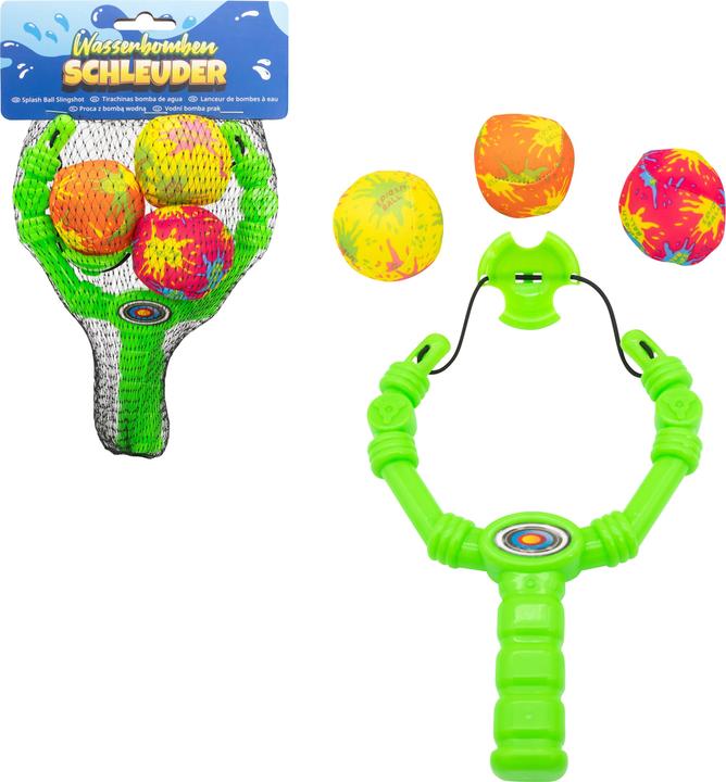 Produktbild Trendy Import Wasserball Schleuder-Set 3 Wasserbomben D5cm