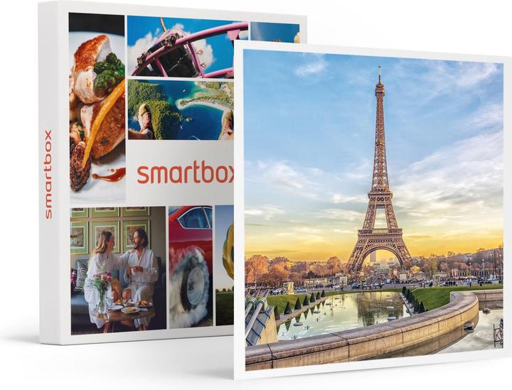 Actual product image Smartbox Visit to the Eiffel Tower, boat trip on the Seine and admission to the Louvre for 2 adults and 1 (3 pers.)