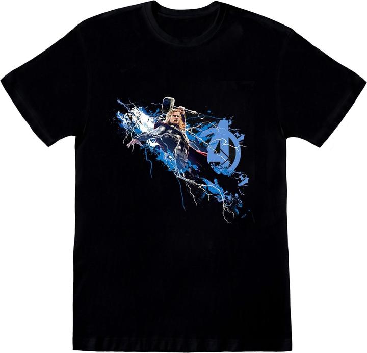 Actual product image Girls Avengers Thor Splash Cotton T-Shirt (152, 158)