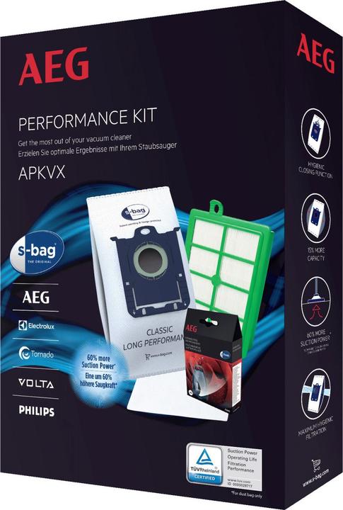 Actual product image AEG APKVX bag/filter set for VX4-8 (10 x)