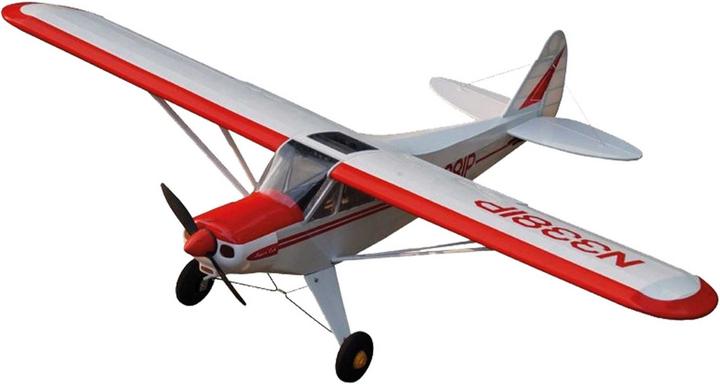 Actual product image Vq Models Piper Pa-18 Super Cub Arf 1.6m In Wood Construction (Multi motor)