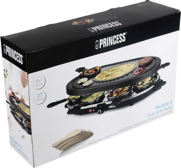 Produktbild Princess 162700 Raclette 8 Oval Grill Party