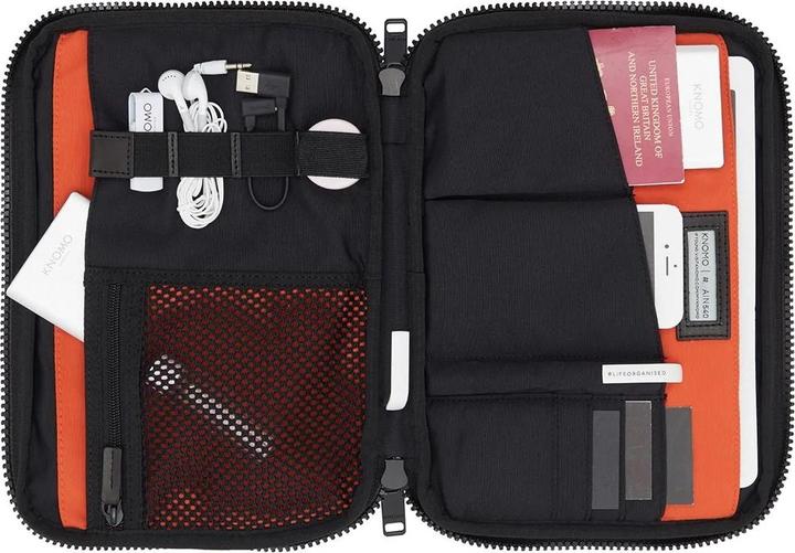 Actual product image Knomo Fulham Knomad Everyday Organizer 10.5" black/gunmetal (Case)