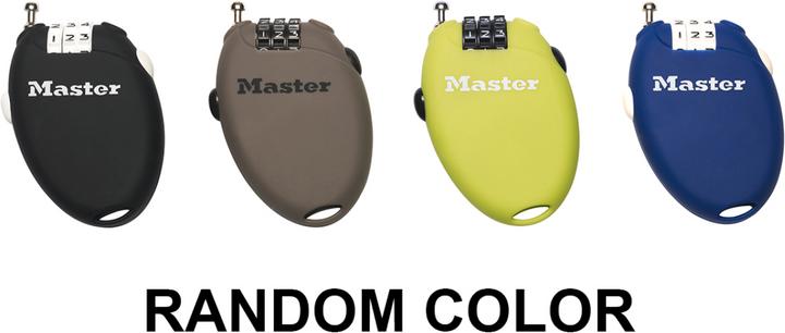 Actual product image Master Lock Carabiner lock
