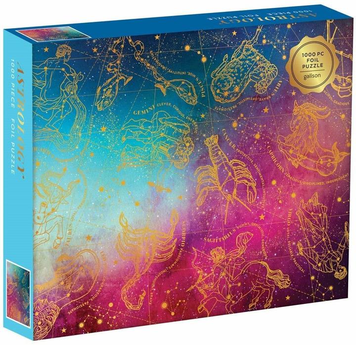 Image du produit Abrams & Chronicle Astrologie 1000 Piece Foil Puzzle (1000 pièces)