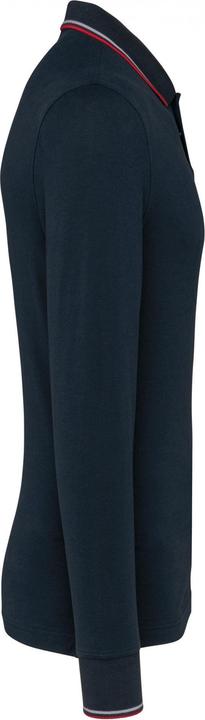 Produktbild Kariban Polo-Shirt aus Piqué-Strick langarm (XL)