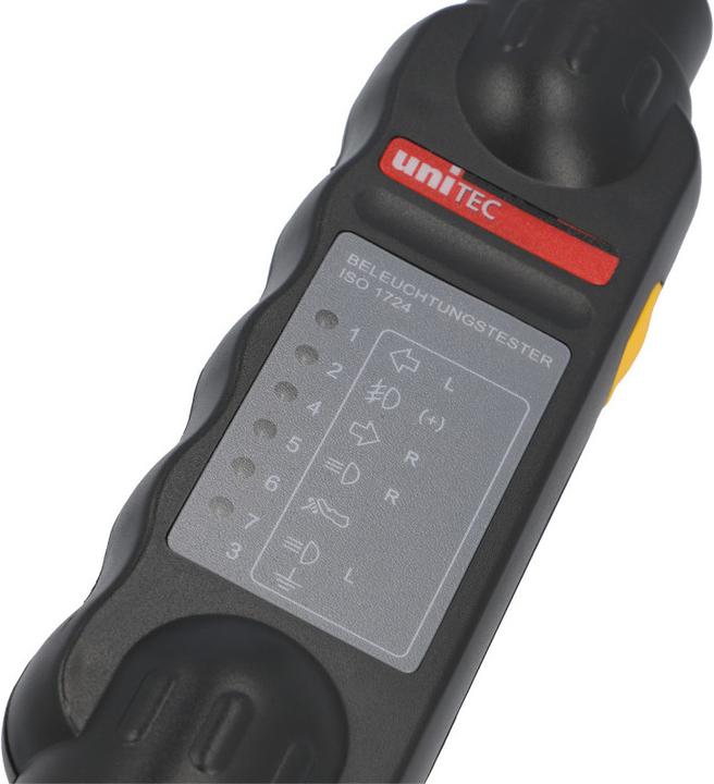 Actual product image Unitec Tester trailer lighting