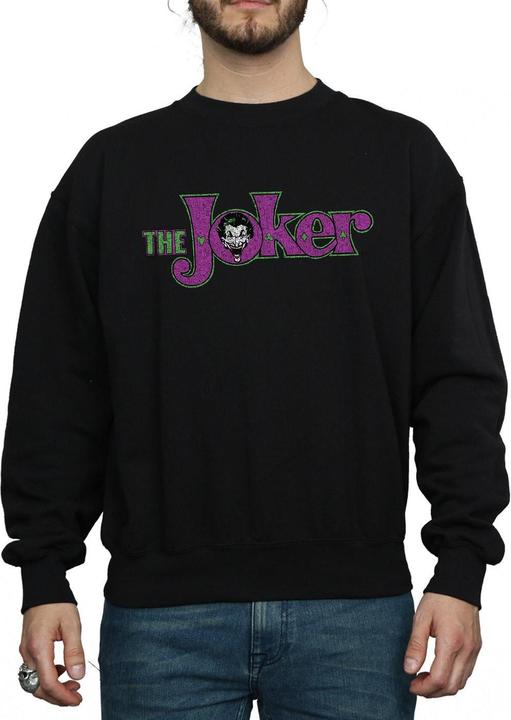 Produktbild The Joker Crackle Logo Sweatshirt (S)