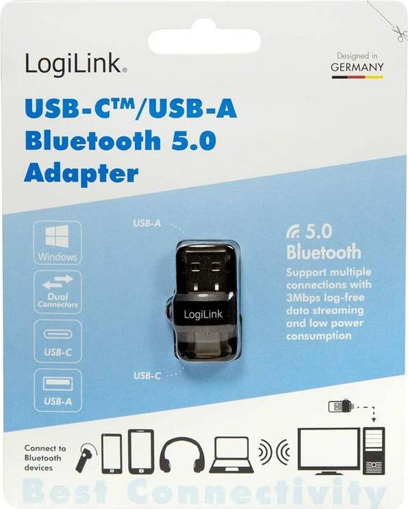 Image du produit LogiLink BT0054 Récepteur de musique Bluetooth gris (Récepteur)