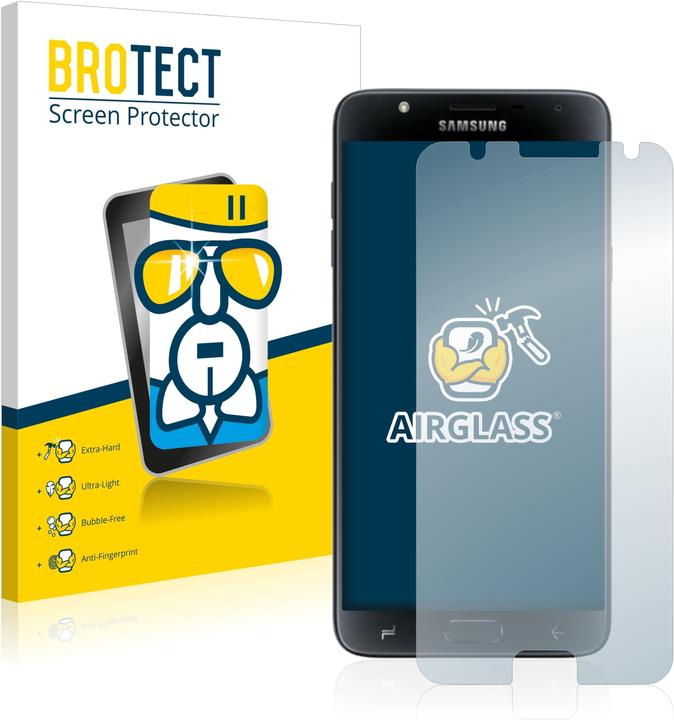 Actual product image BROTECT AirGlass Glass (1 Piece, Samsung Galaxy J7 2018)