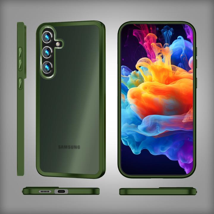 Immagine prodotto Nalia Copertura ibrida semitrasparente con cornice protettiva (Samsung Galaxy S24+)