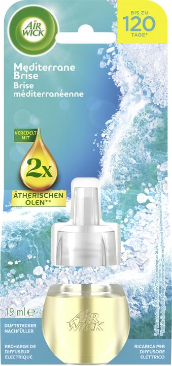 Actual product image Air Wick Fragrance plug refill Mediterranean breeze 19ml