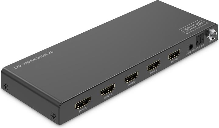 Actual product image Digitus 8K HDMI switch, 4x1