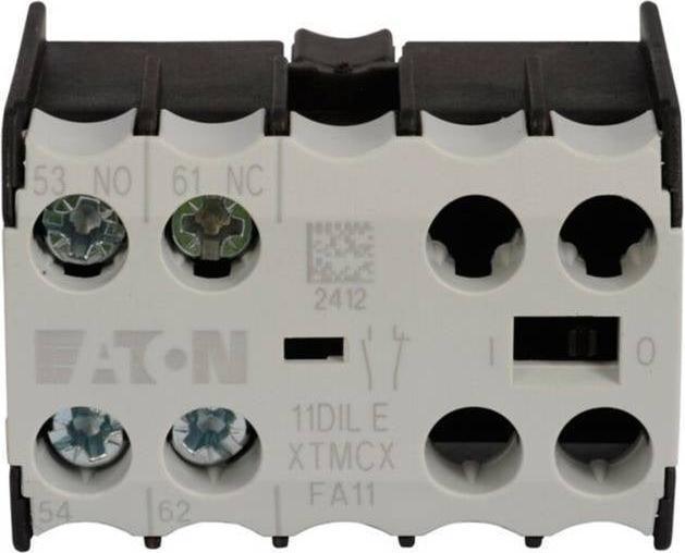 Actual product image Eaton Auxiliary contact block 1 NO contact 1 NC contact