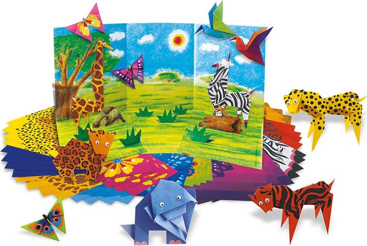 Produktbild 4M Origami Zoo Tiere - Little Craft Kits