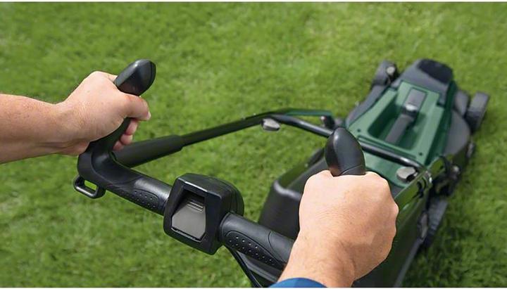 Actual product image Bosch Home & Garden EasyRotak 36-550 (2x2.0Ah) + gloves (Rechargeable battery operated)
