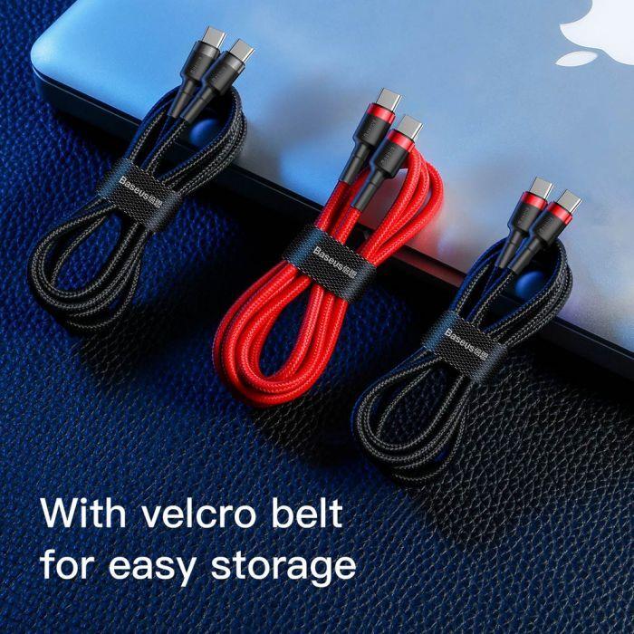 Actual product image Baseus Cafule Series Fast Charge (1 m, USB 2.0)
