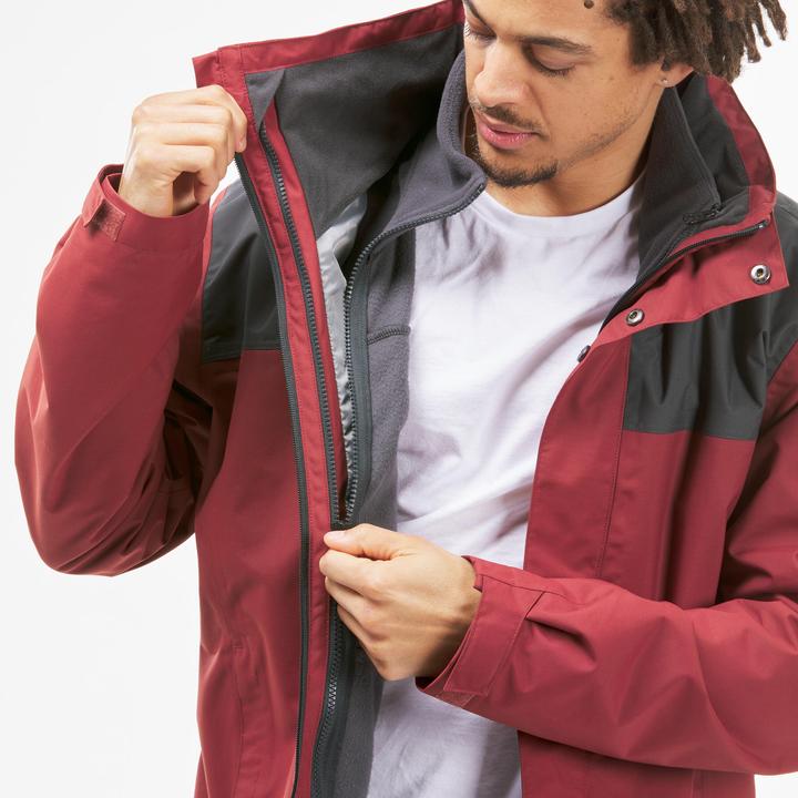 Actual product image Forclaz TRAVEL100 3in1 (3XL)
