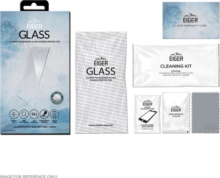 Image du produit Eiger Mountain Glass Clear (1 pièce(s), Samsung Galaxy A02)