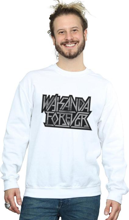 Actual product image Mens Wakanda Forever Logo Sweatshirt (5XL)