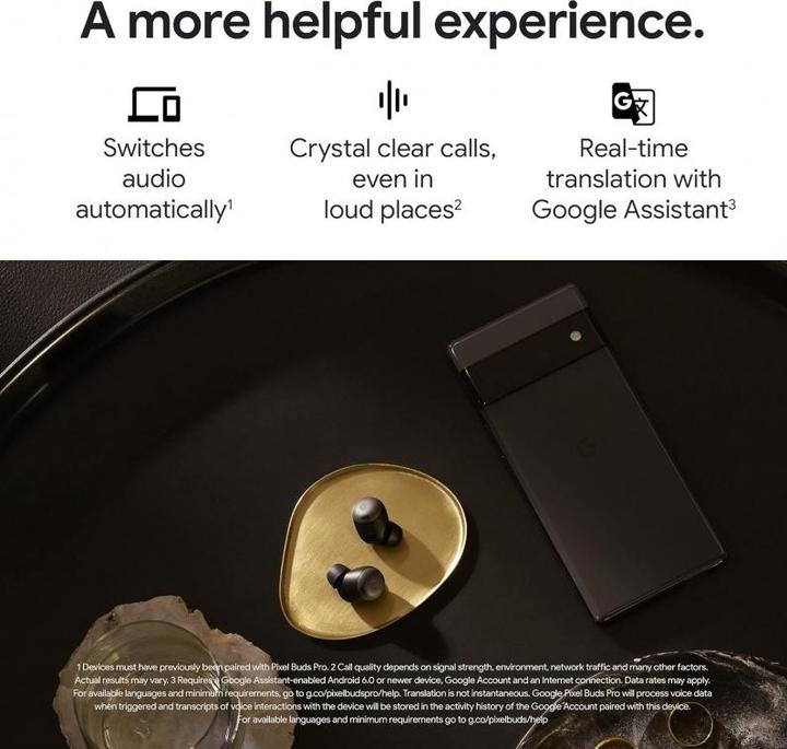 Produktbild Google Pixel Buds Pro (ANC, 7 h, Kabellos)