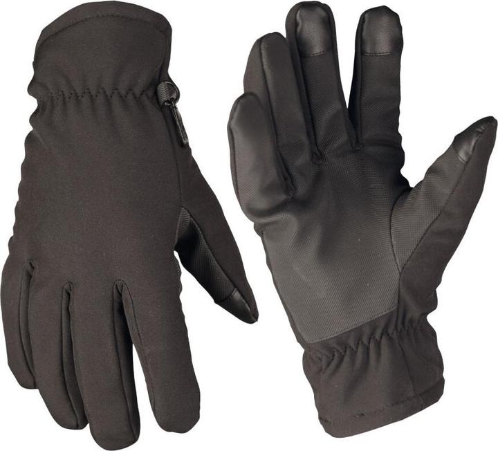Image du produit Mil-tec Gants Softshell Thinsulate Noir M (M)