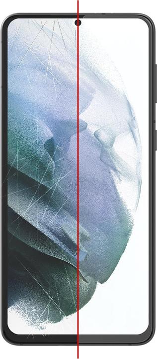 Actual product image InvisibleShield Ultra Clear+ (1 Piece, Samsung Galaxy S21+)
