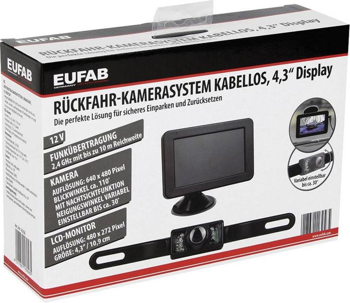 Produktbild Eufab Rückfahr-Kamerasystem